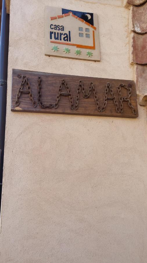 Casa Rural Alamar 티에드라 외부 사진